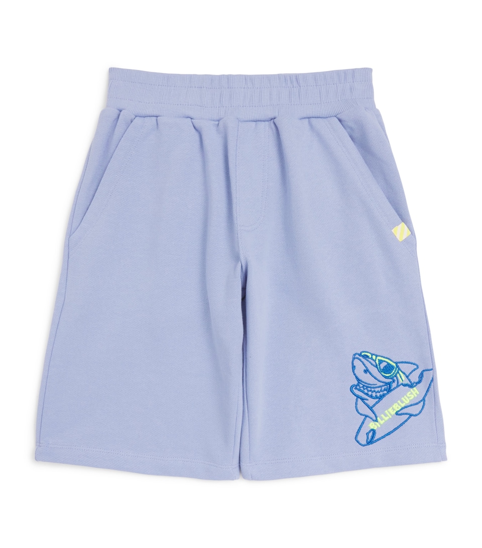 Cotton Embroidered Sweat Shorts (4-10 Years)