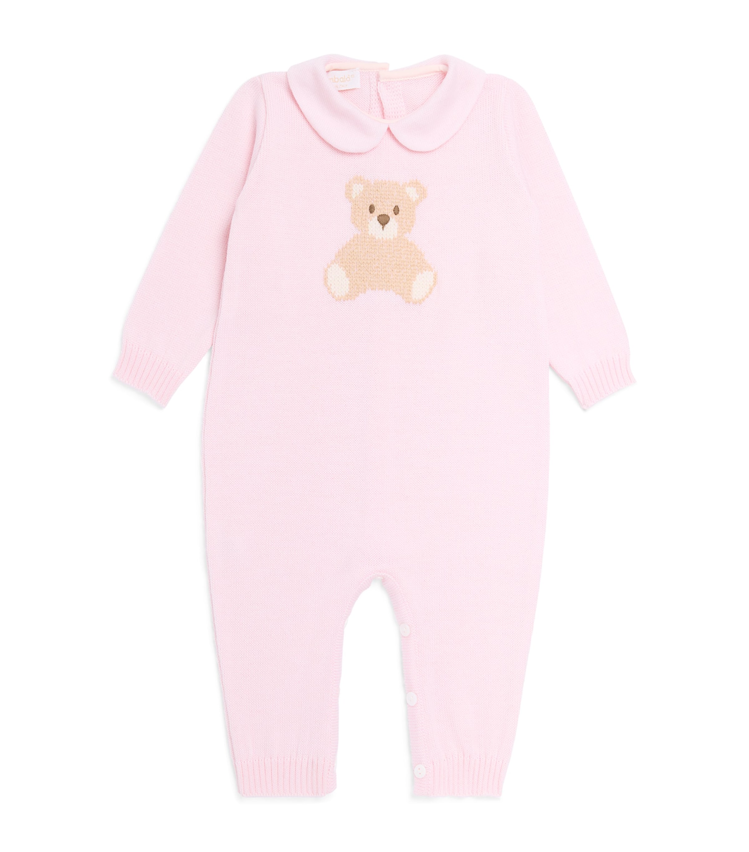 Bimbalo Wool Teddy Bear All-In-One (3-24 Months) Pink