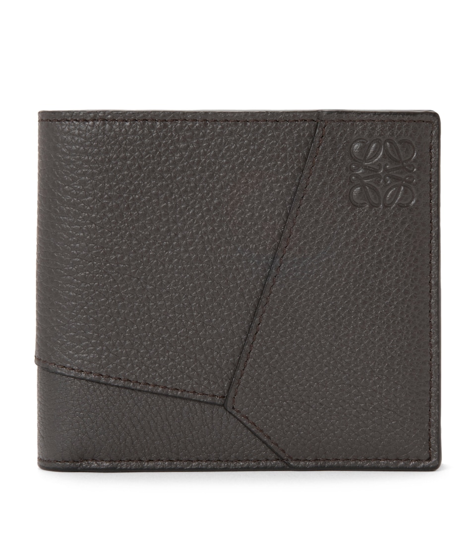 Leather Puzzle Bifold Wallet