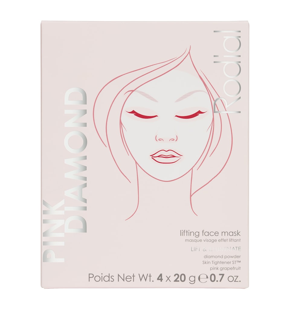 Pink Diamond Lifting Face Mask (4 x 20g)