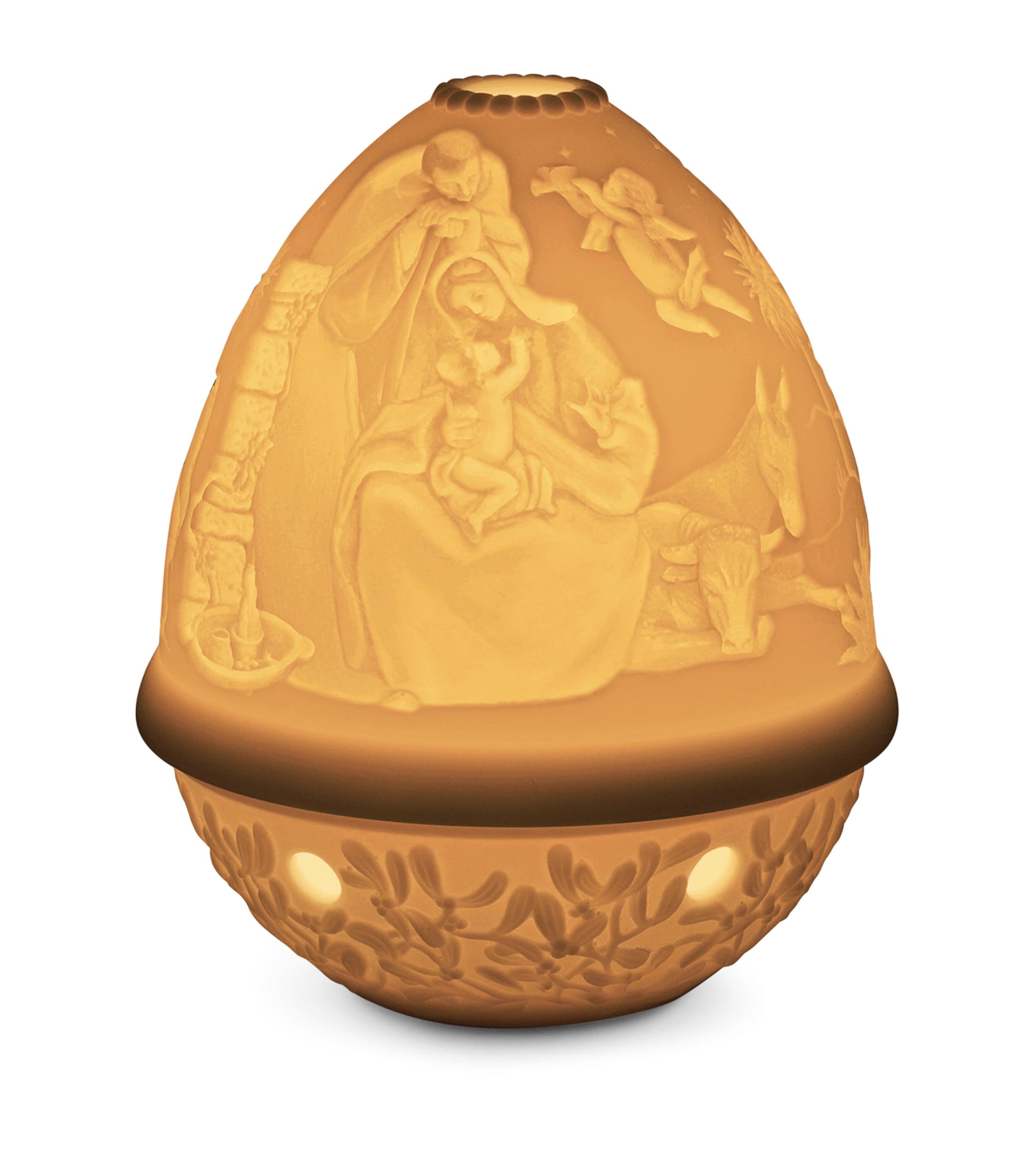 Lladró Nativity Lithophane White