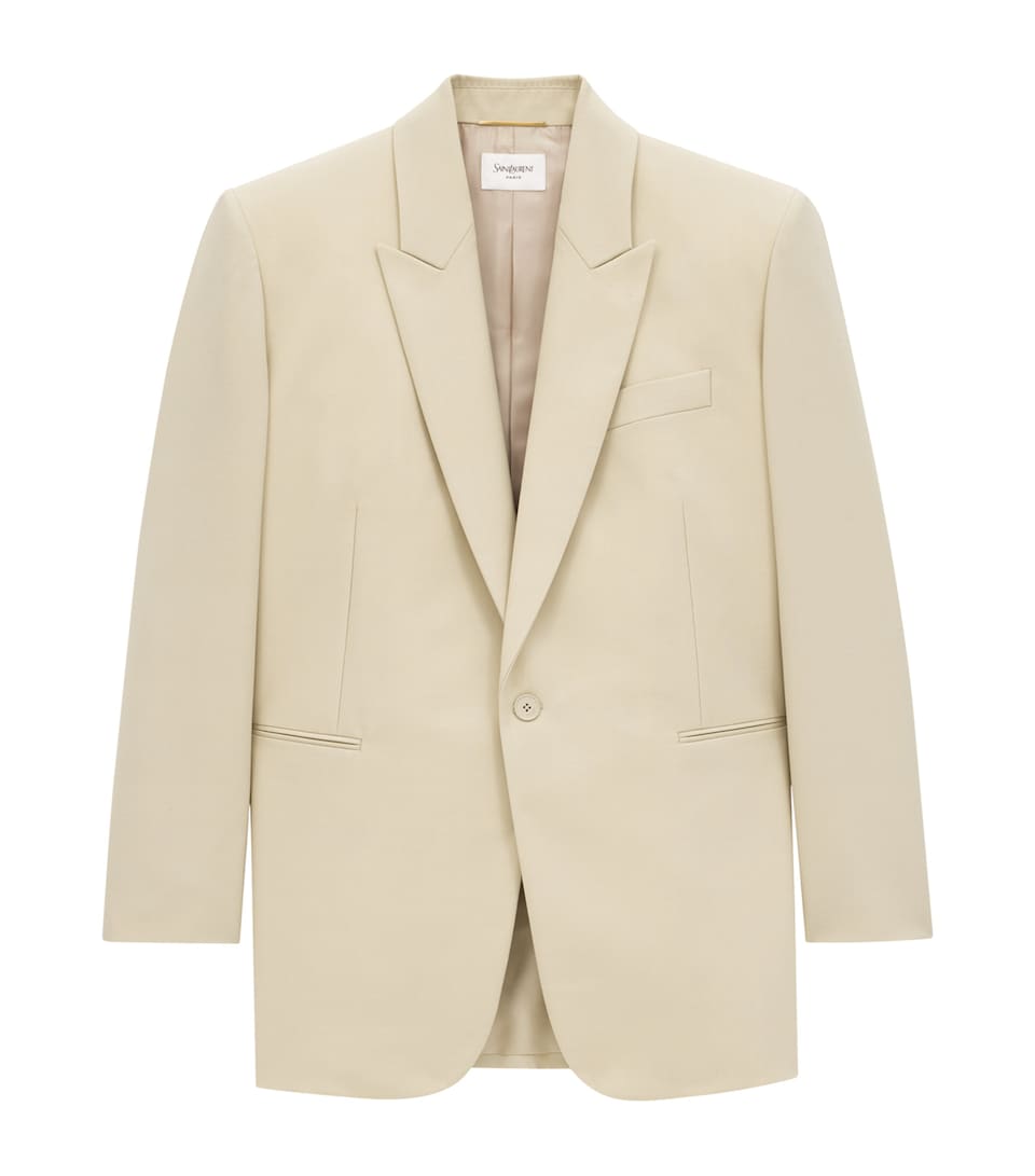 Virgin Wool Oversized Blazer