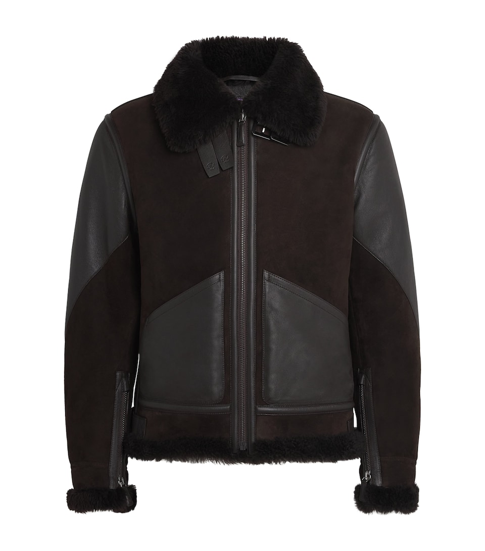 Sheepskin Aviator Jacket