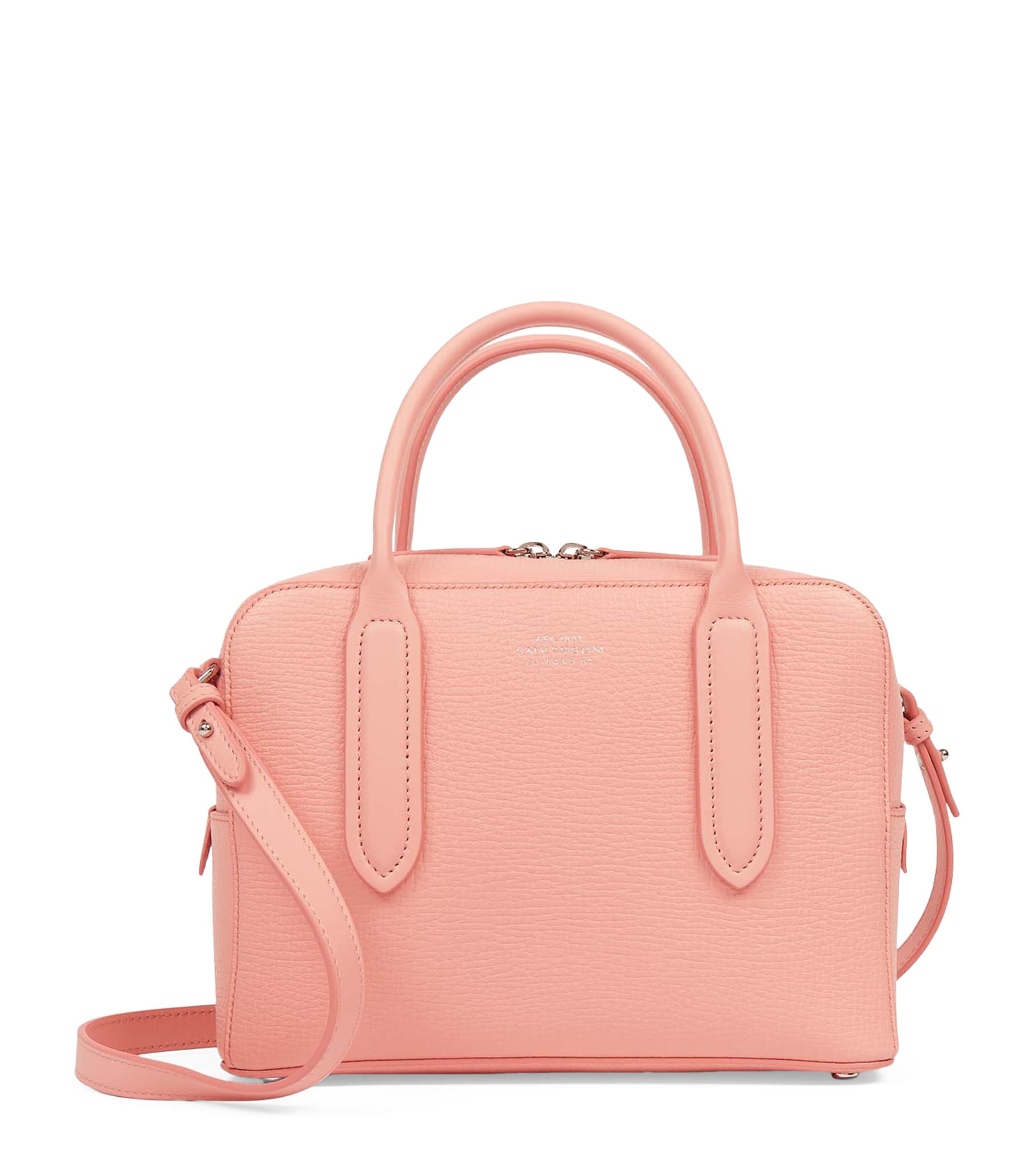 SMYTHSON ピンク レザー ポーチ SMYTHSON ピンク レザー ポーチ