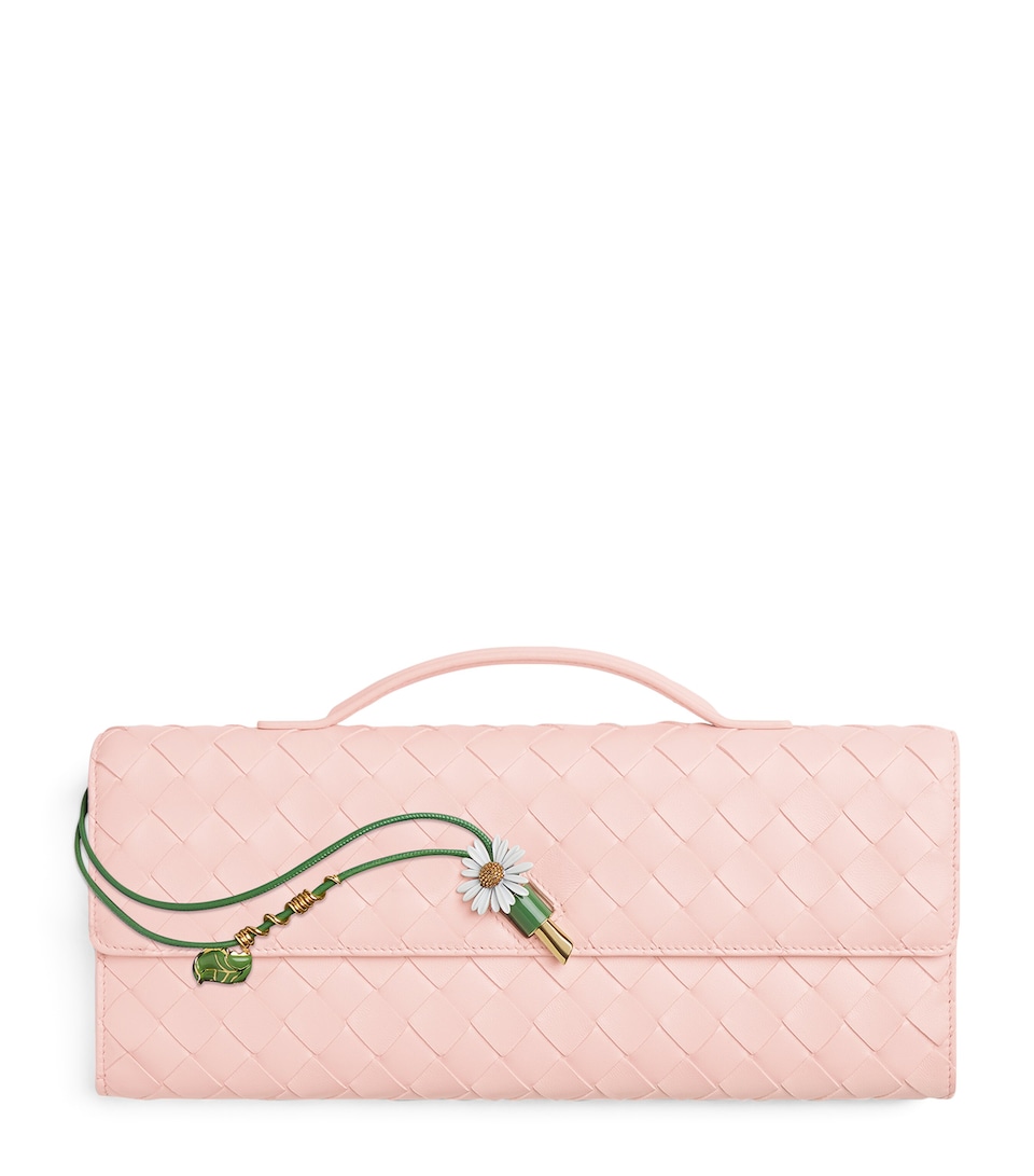 Leather Andiamo Clutch Bag