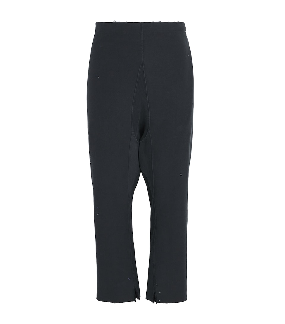 Cotton Paint Splatter Sweatpants