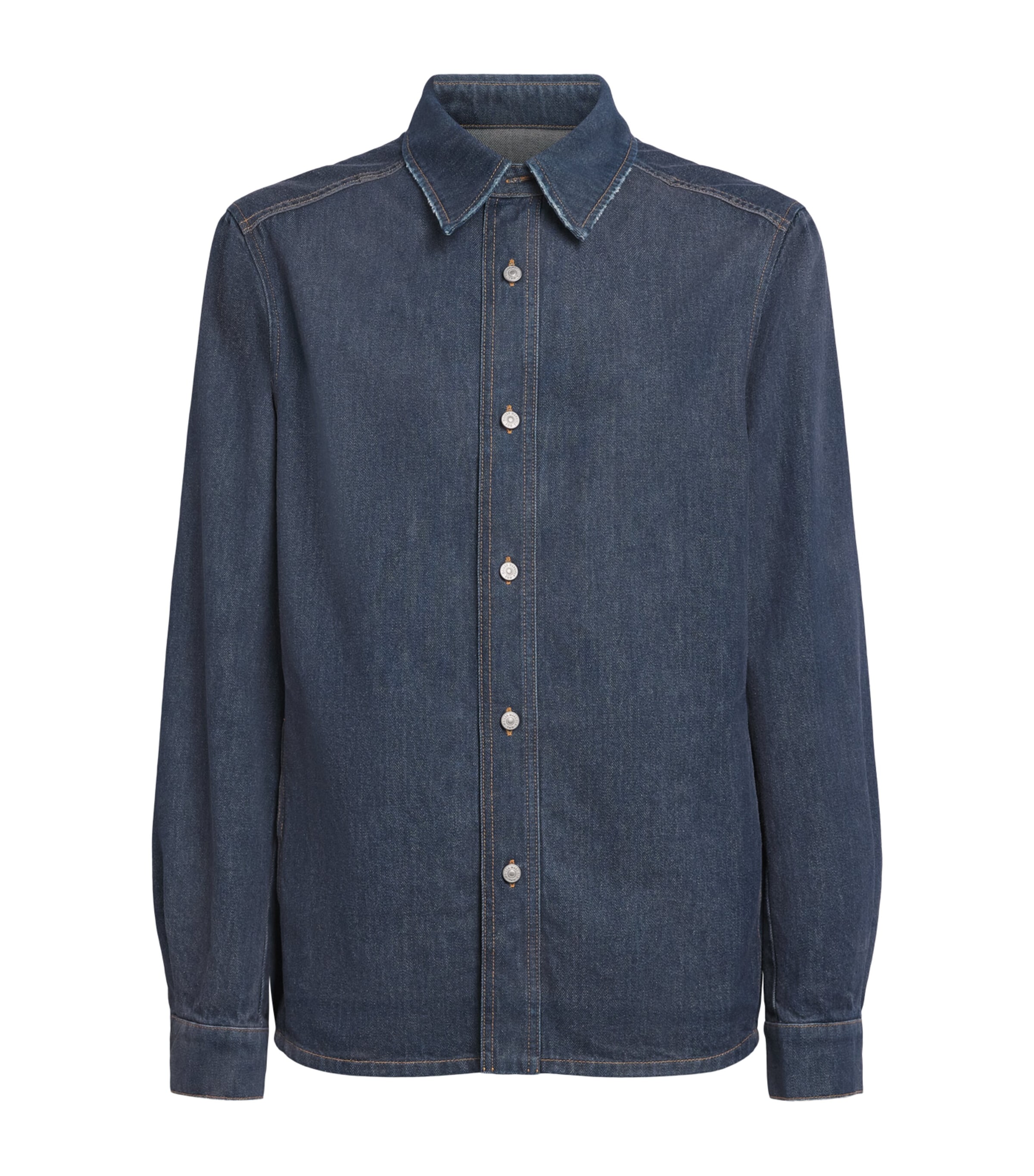 MM6 Maison Margiela Mens Denim Overshirt Blue