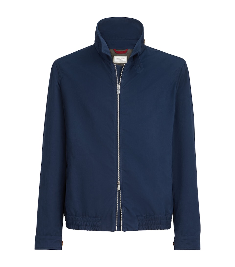 Brunello Cucinelli Mens Water-Resistant Blouson Jacket