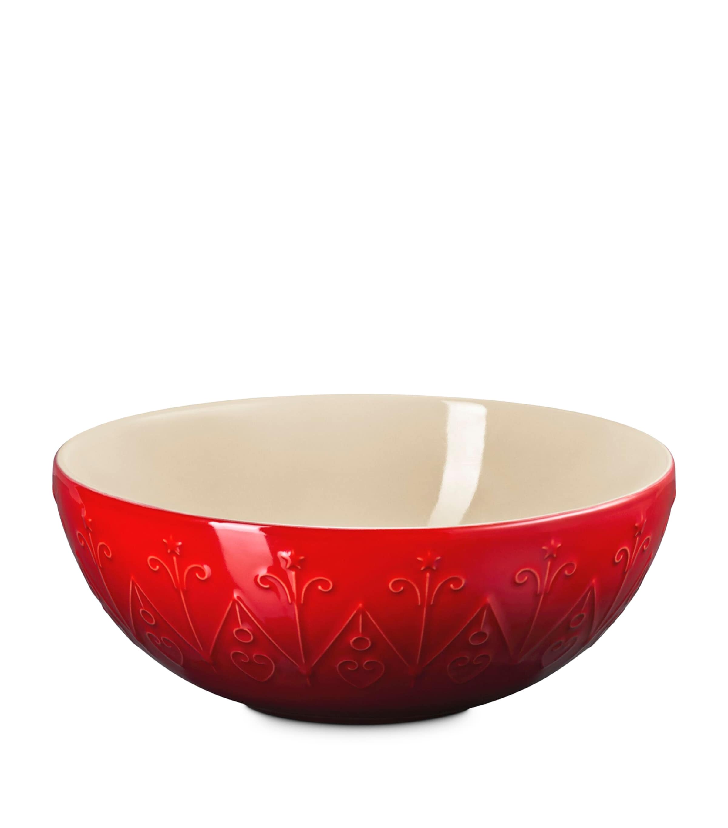 Le Creuset Stoneware L’Etoile Bowl (3L) Cerise
