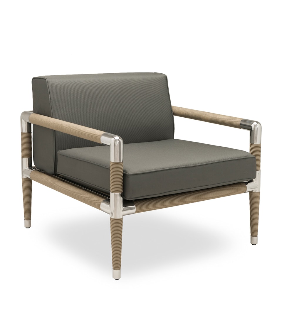 Indian Ocean Marina Outdoor Armchair Slate