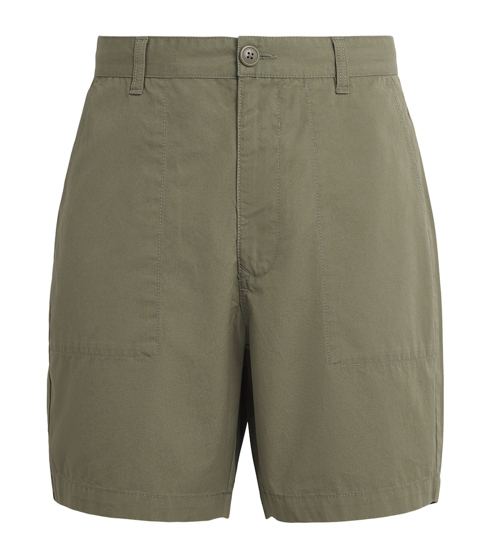 Barbour Mens Twill Sherburn Shorts Dusty Olive