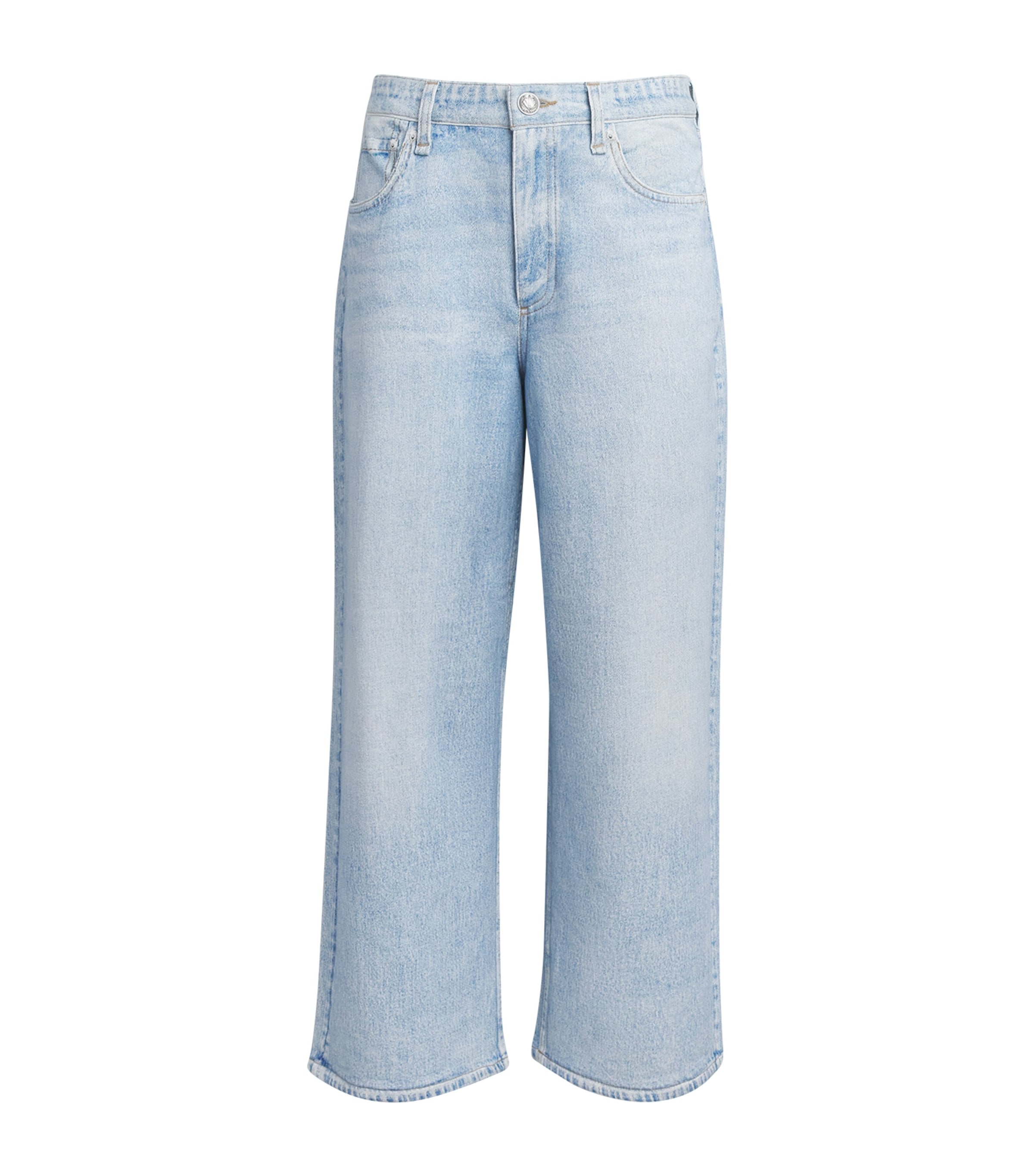 Rag & Bone Womens Miramar Sofie Wide-Leg Jeans Aria