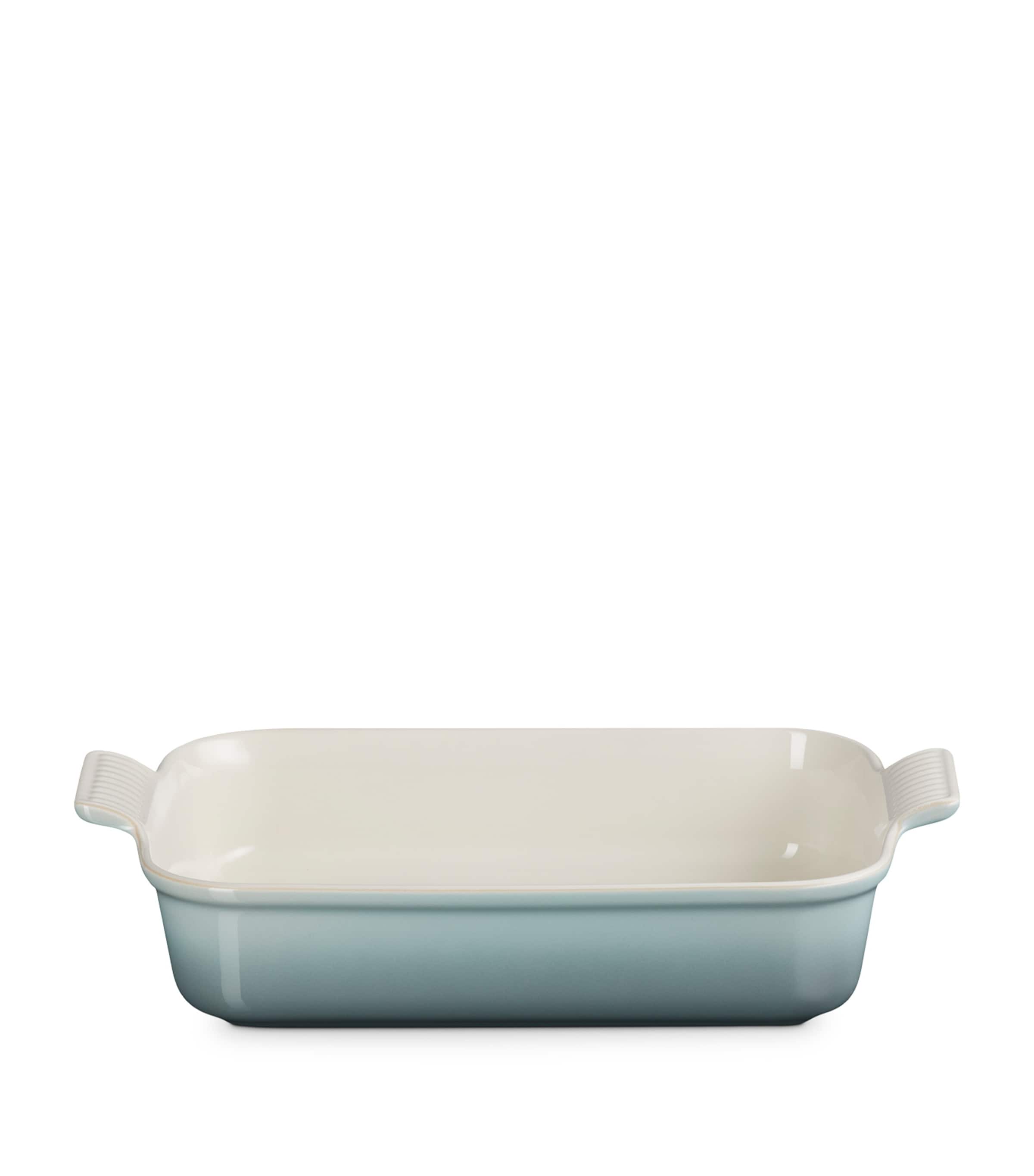 Le Creuset Stoneware Heritage Baking Dish (32cm) Sea Salt