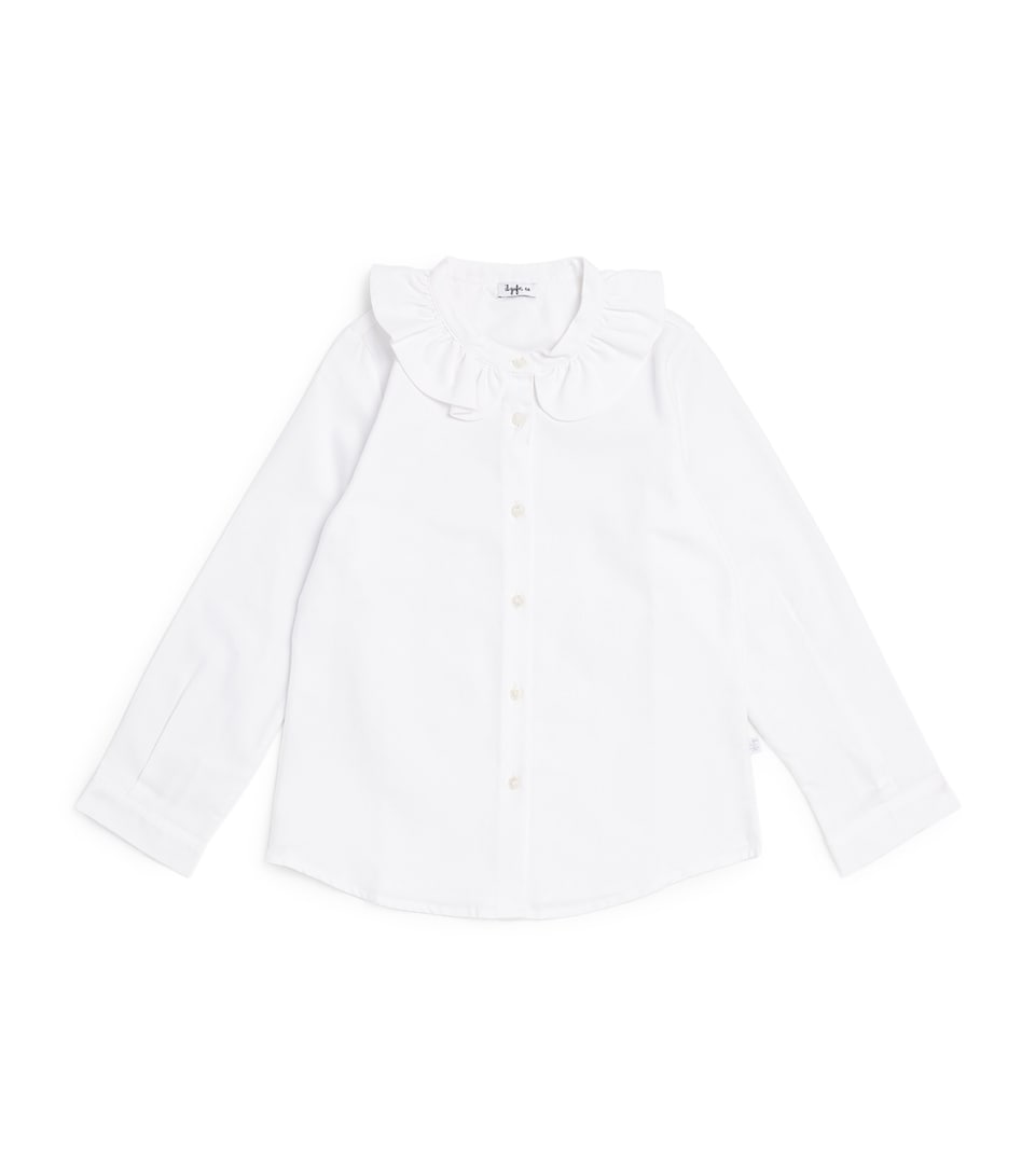 Il Gufo Cotton Blouse (2-12 Years) White