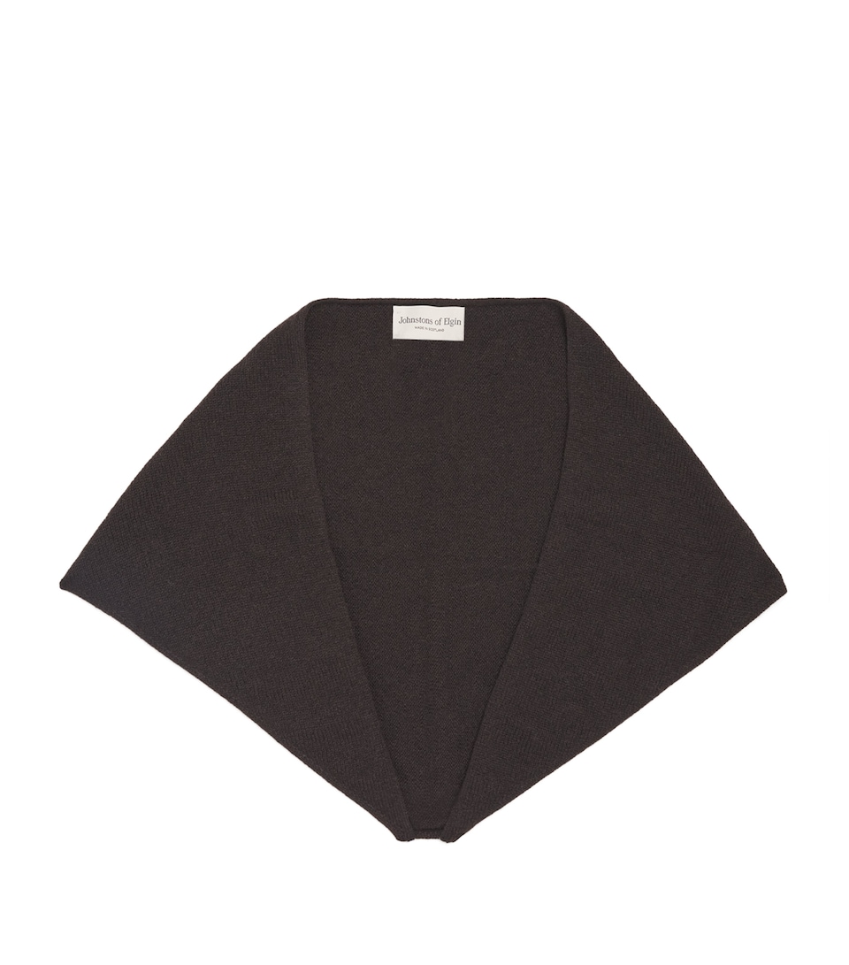 Cashmere Gauzy Triangle Neck Tie