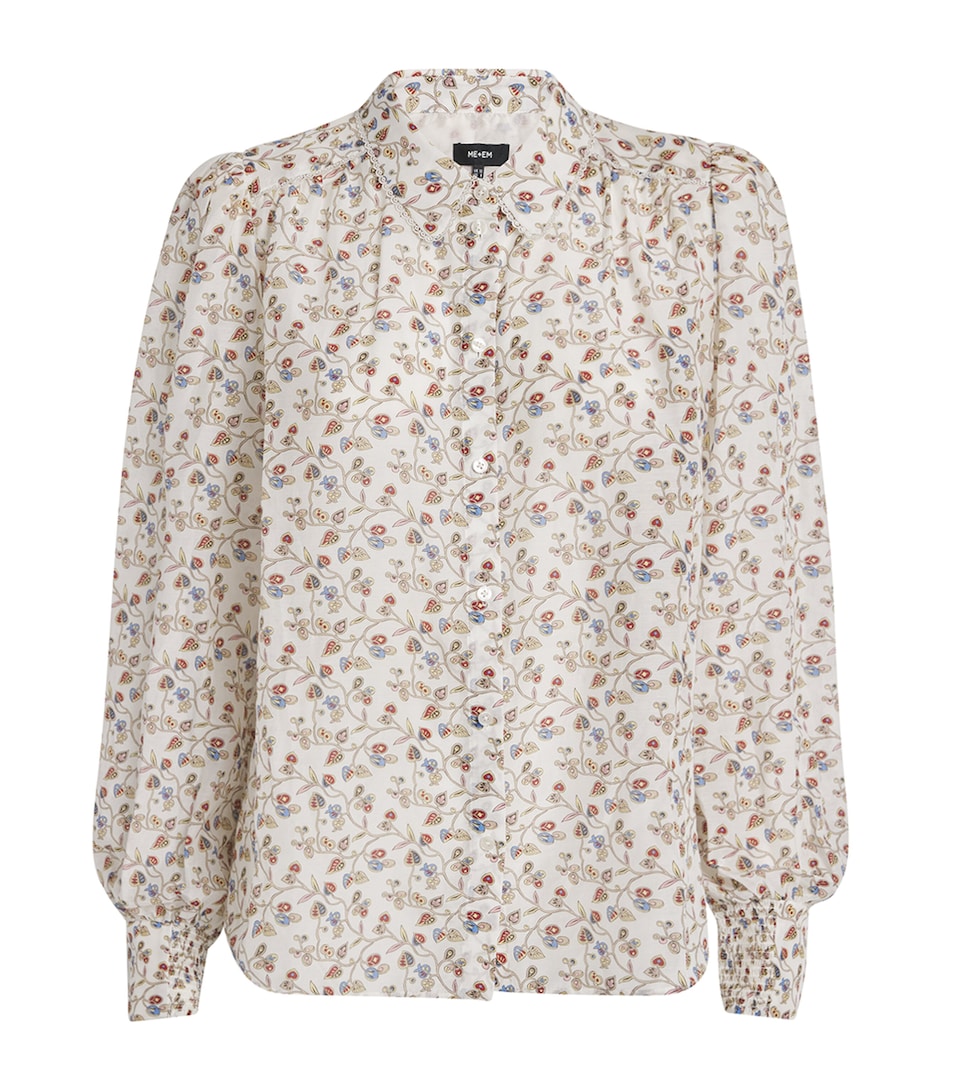 Cotton-Silk Cottage Garden Blouse