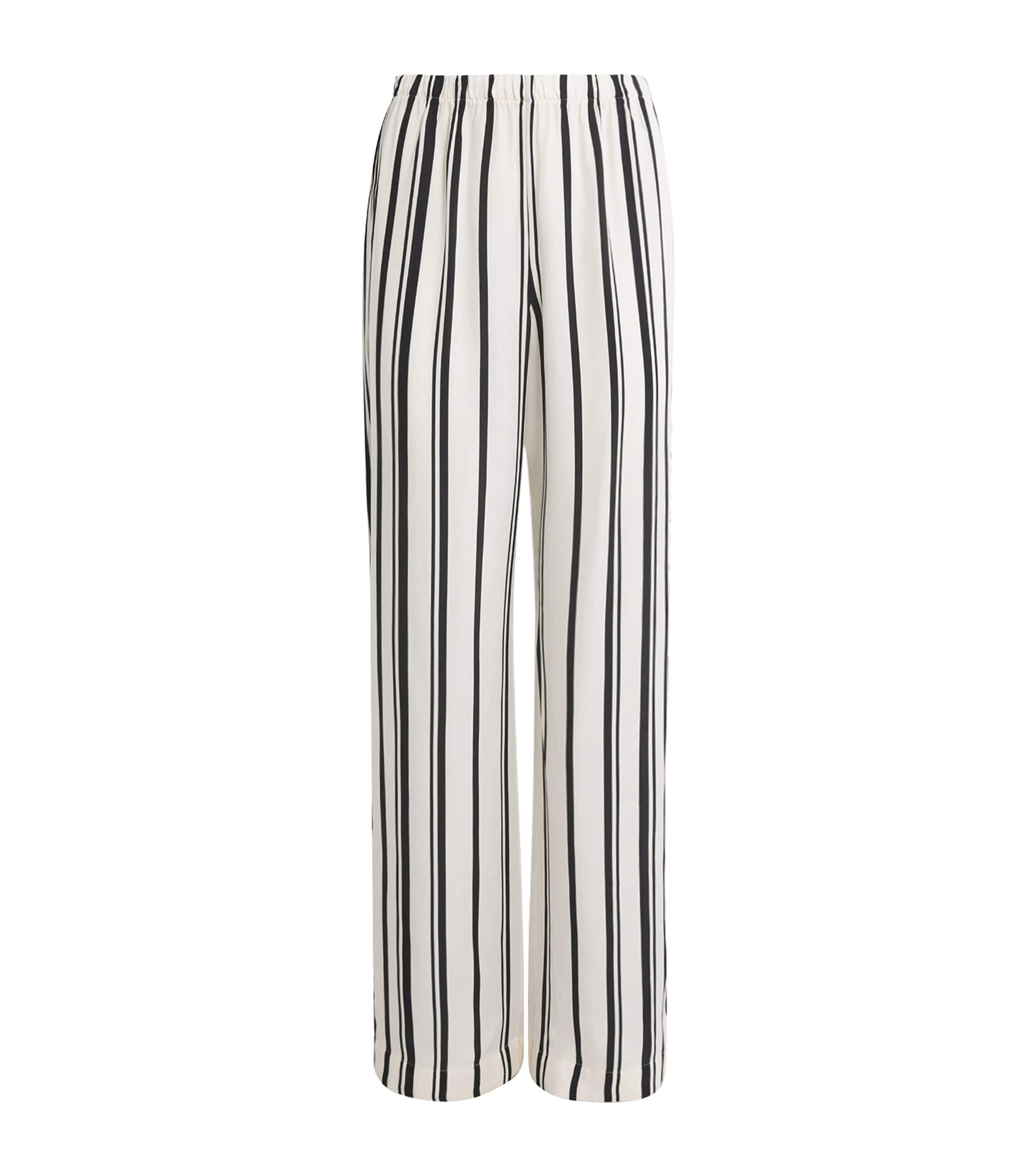 Satin Stripe Elain Trousers