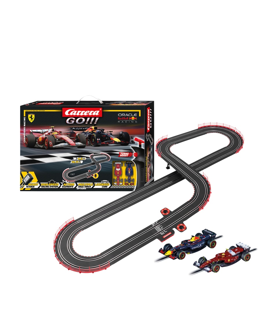 Champion's Racing GO!!! 2025 F1 Slot Racing Set