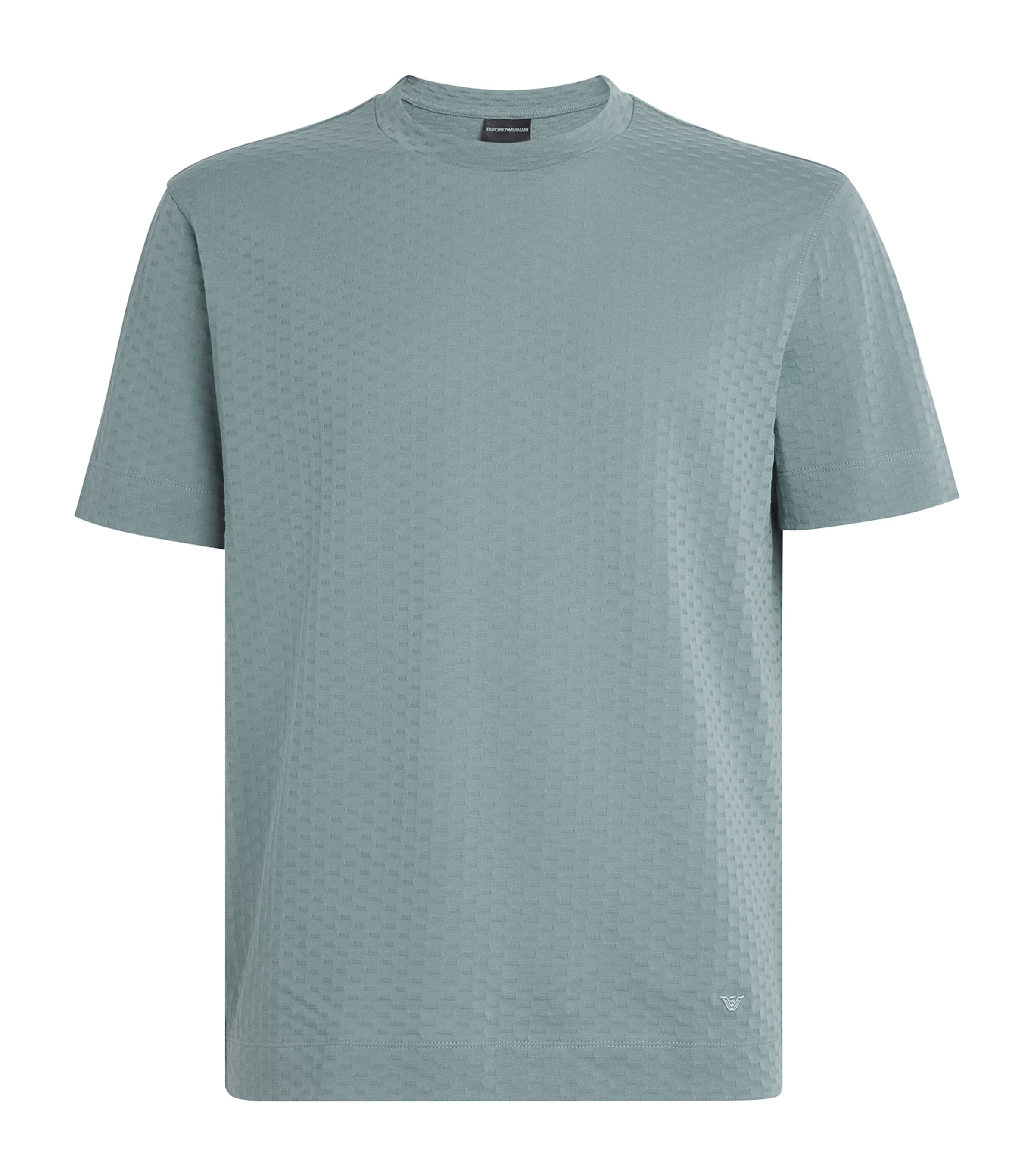 Cotton-Jersey Jacquard T-Shirt