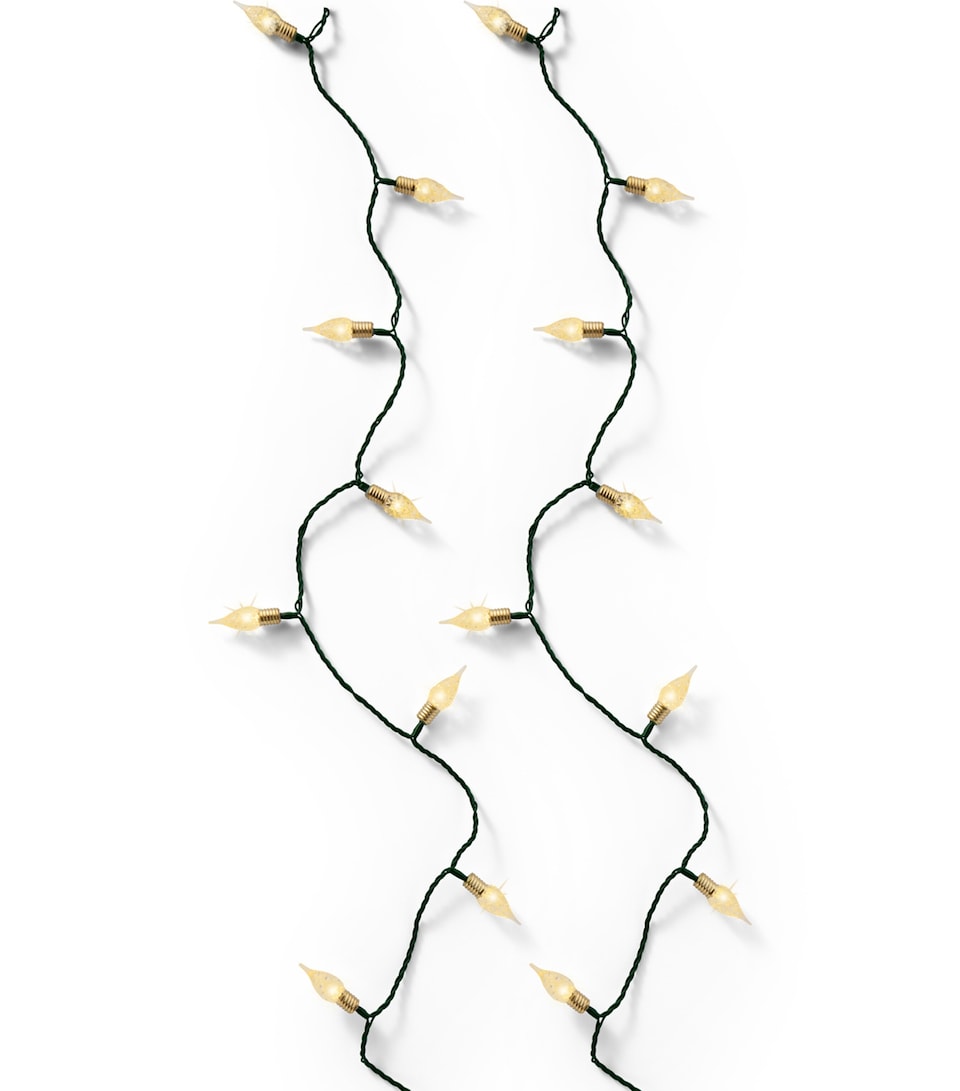 Harrods Soft Vintage Lights Green/soft Gold