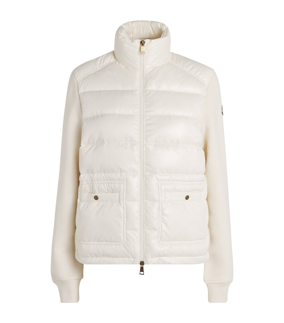 Moncler Womens Quilted Hybrid Jacket
