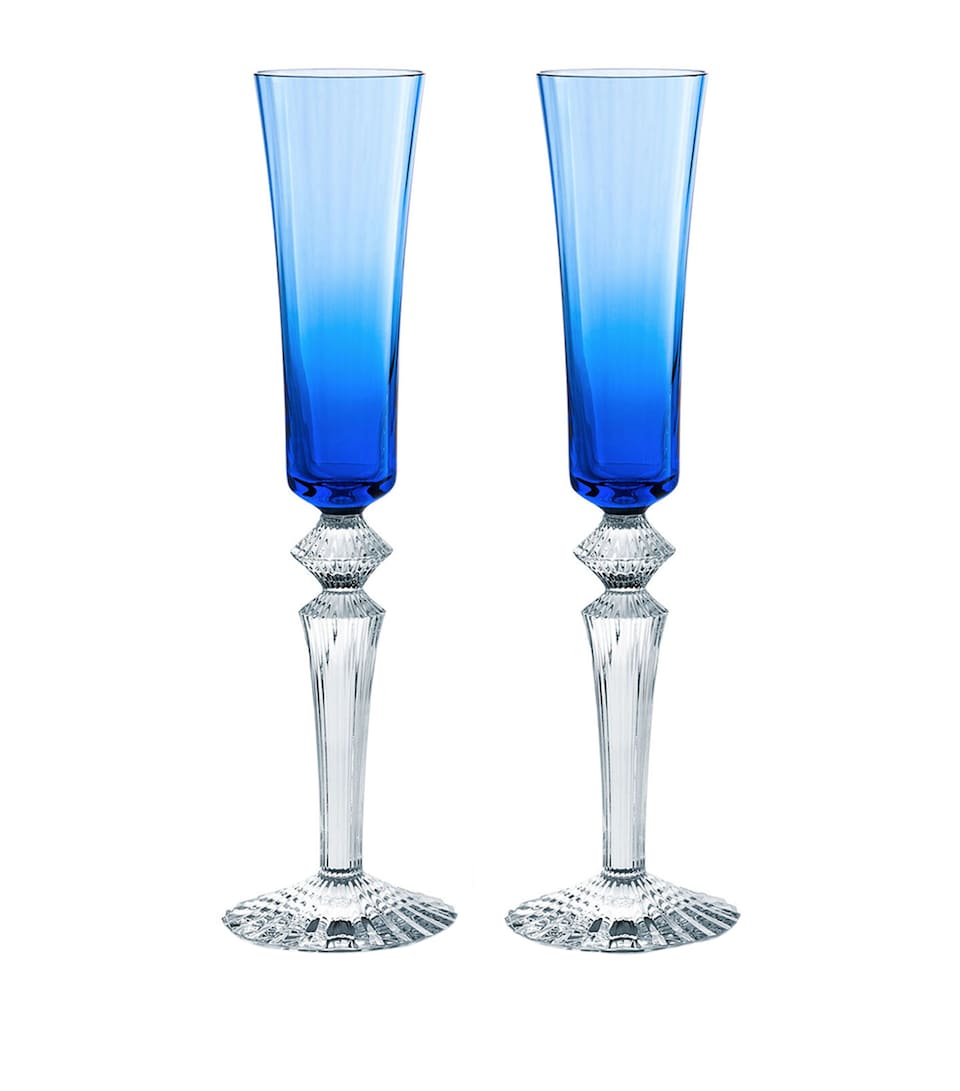 Set of 2 Mille Nuits Champagne Glasses (170ml)