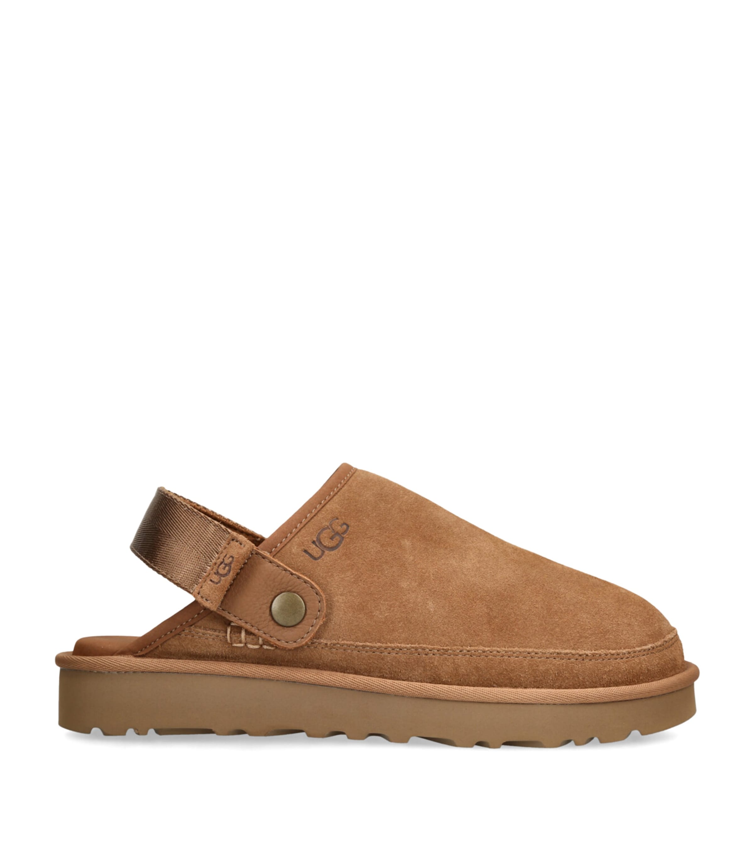 UGG Suede Goldencoast Clog II Tan