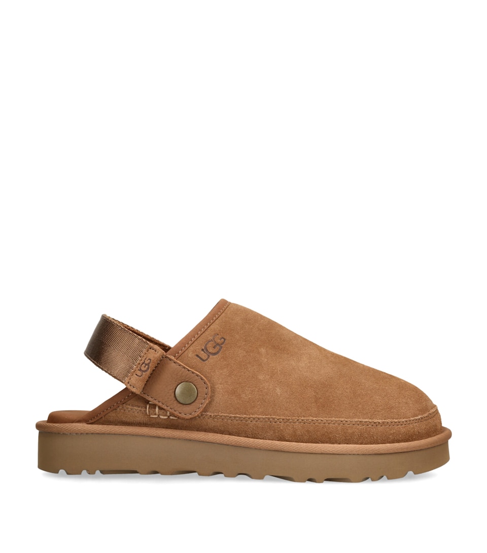 UGG Suede Goldencoast Clog II Tan