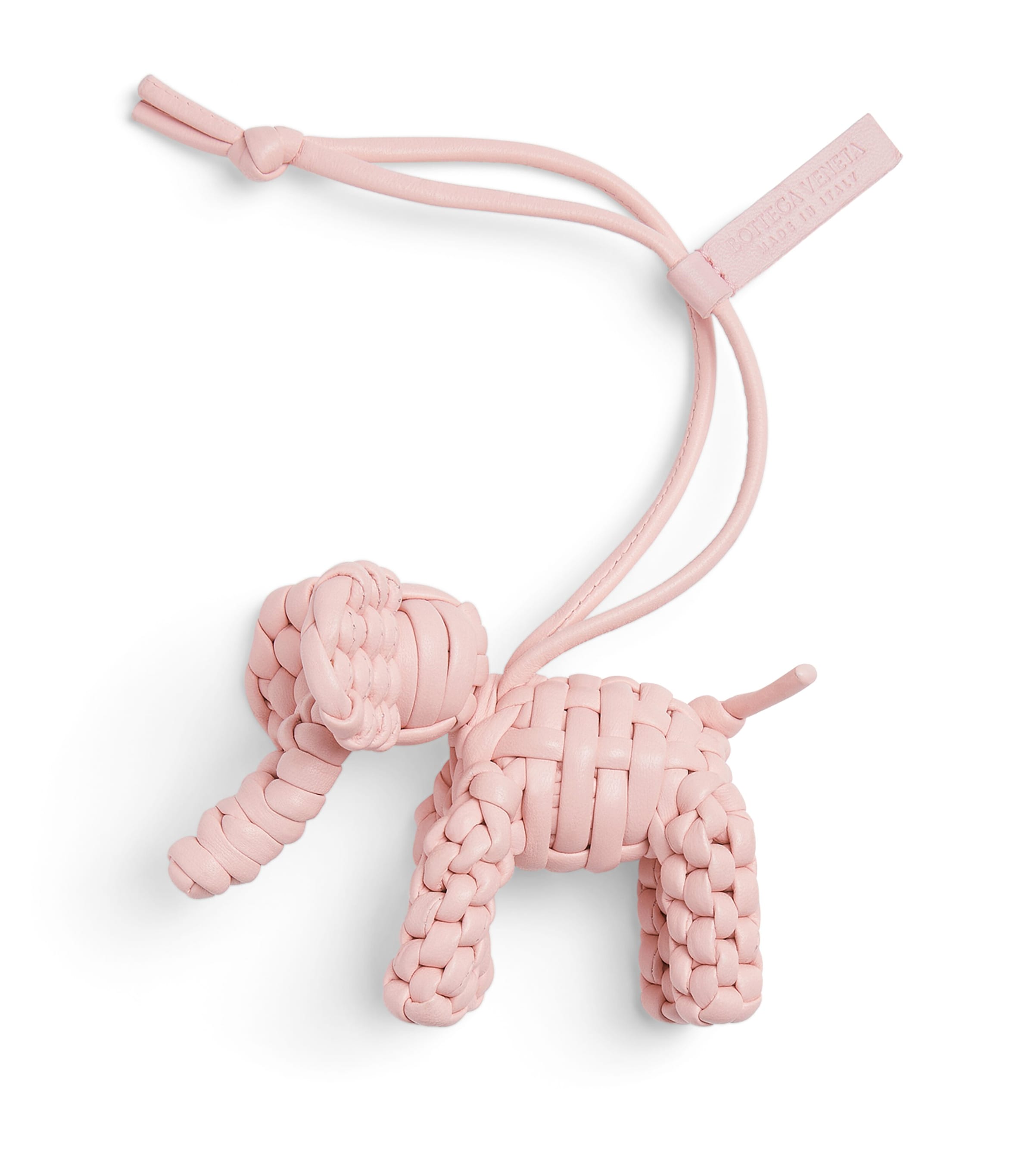 Nappa Leather Intreccio Elephant Charm