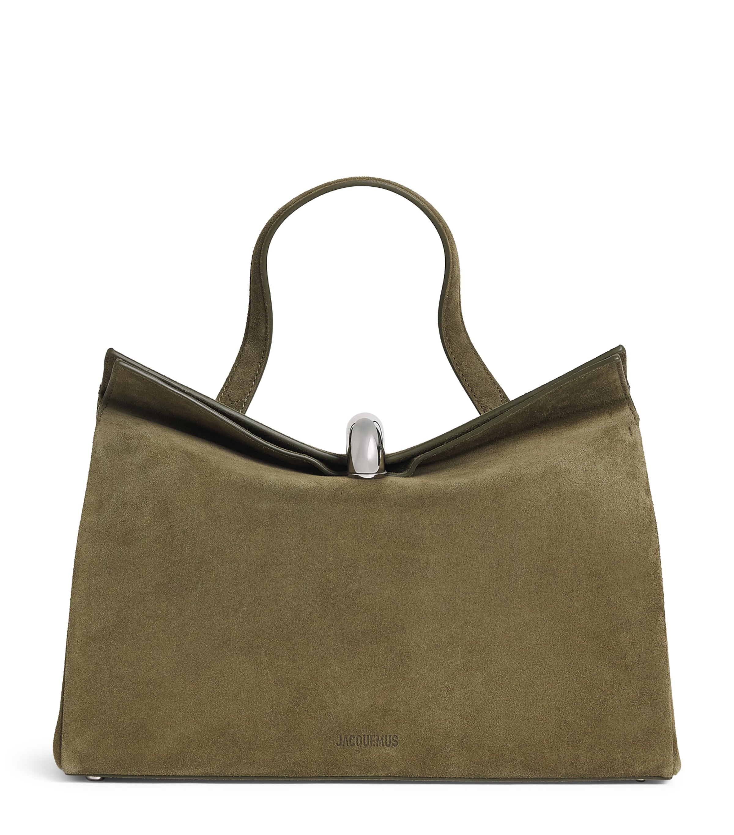 Suede Le Valérie Top-Handle Bag