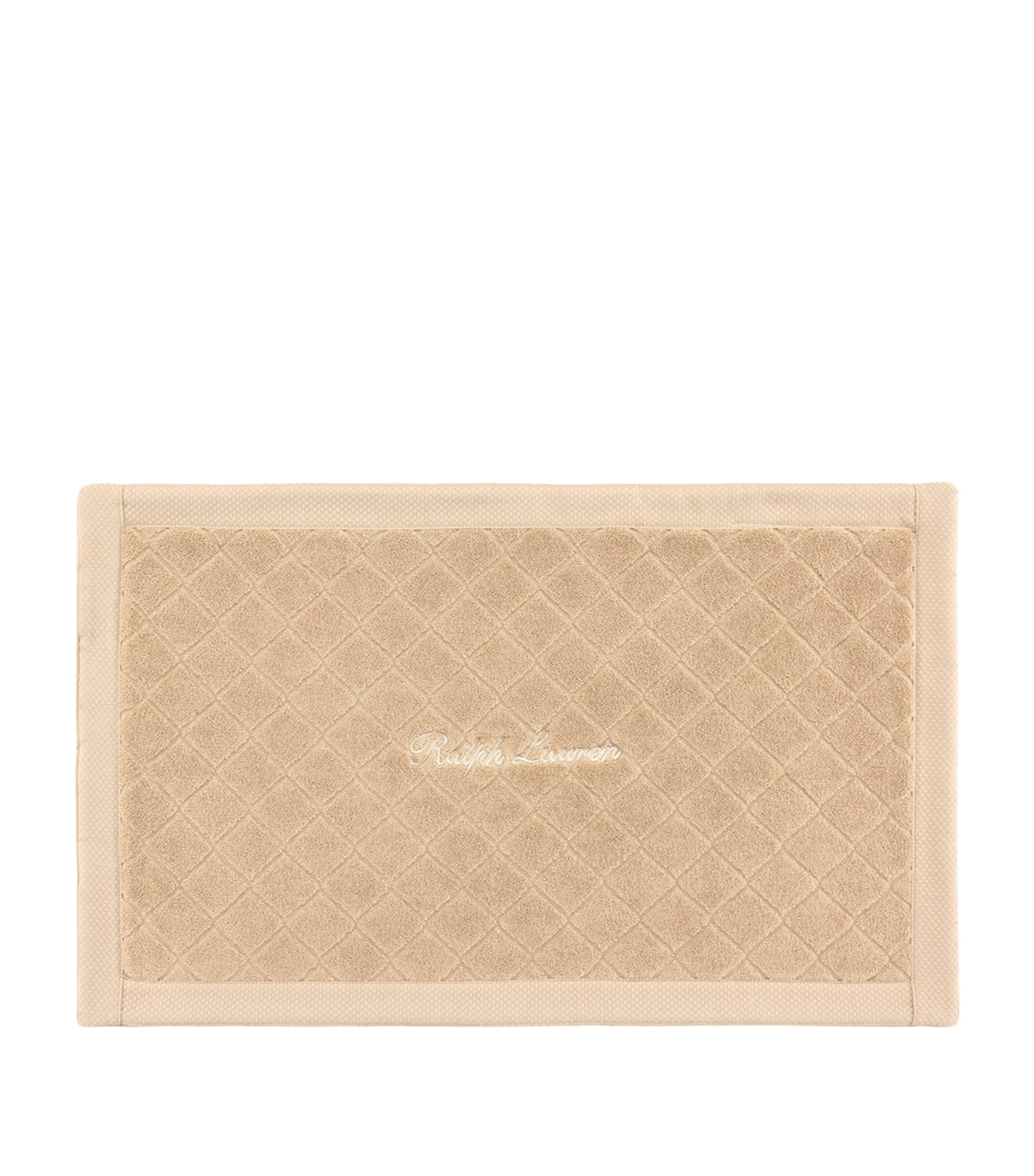 Ralph Lauren Home Dulaney Bath Mat (50cm x 80cm) Linen