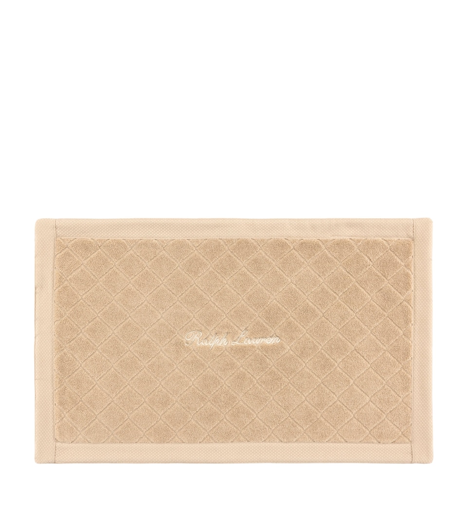 Ralph Lauren Home Dulaney Bath Mat (50cm x 80cm) Linen