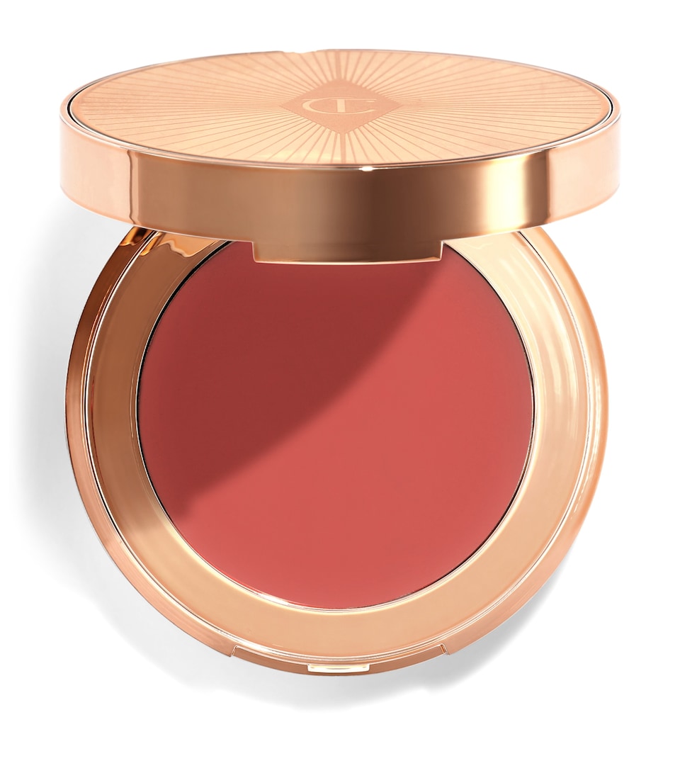 Charlotte Tilbury Beautiful Skin Island Glow Lip and Cheek Beach Peach Glow