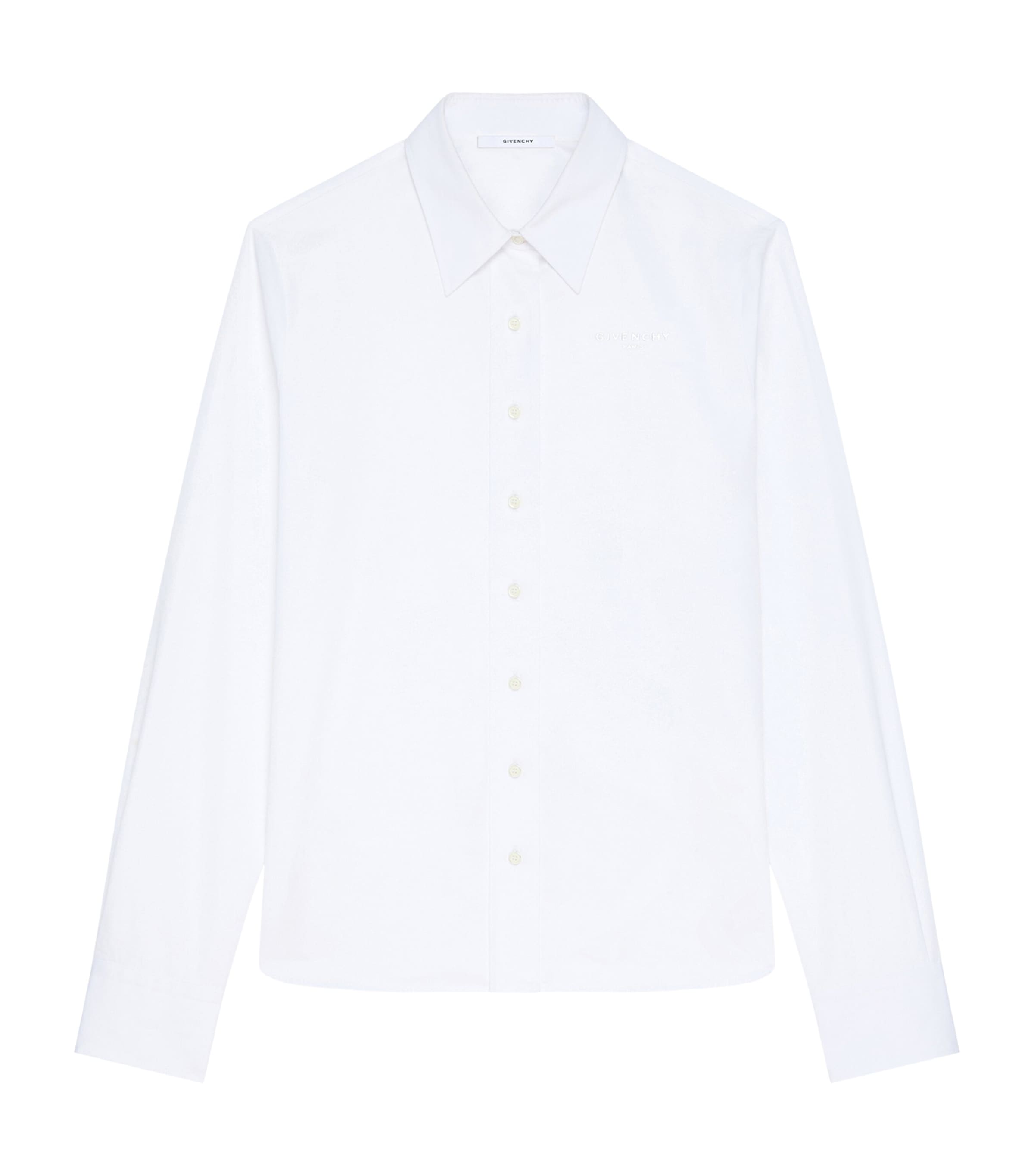Givenchy Womens Cotton Formal Shirt White
