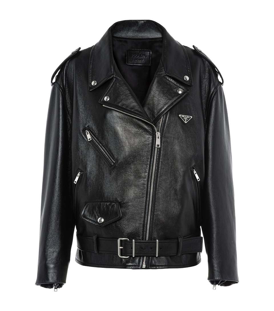 Nappa Leather Biker Jacket