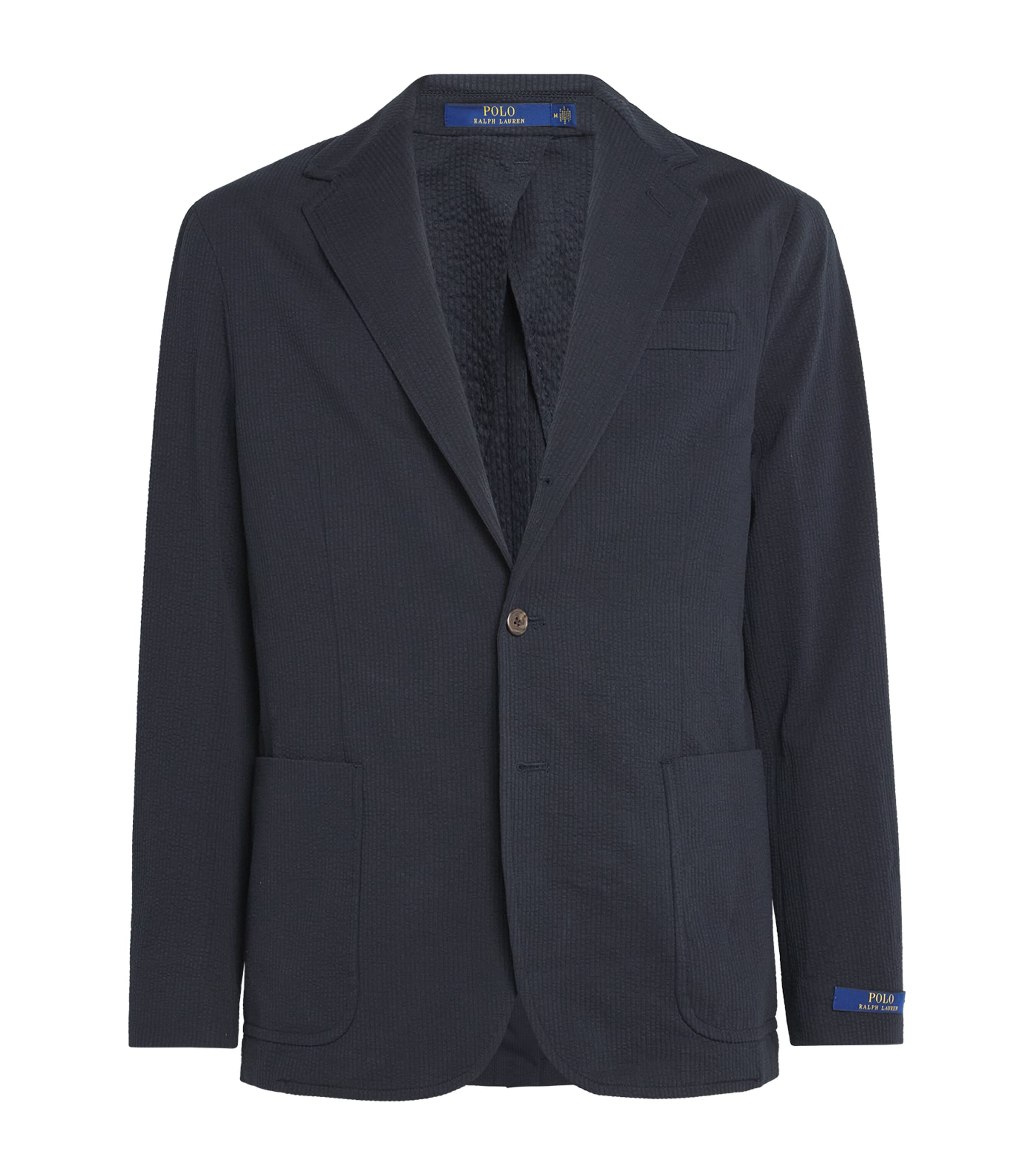 Seersucker Modern Knit Soft Blazer