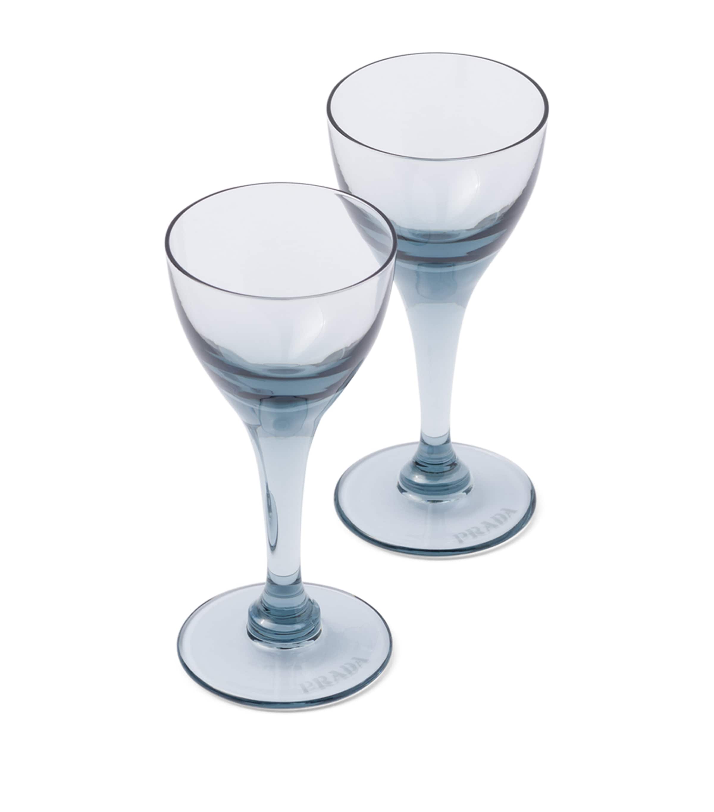 Set of 2 New York Liqueur Glasses