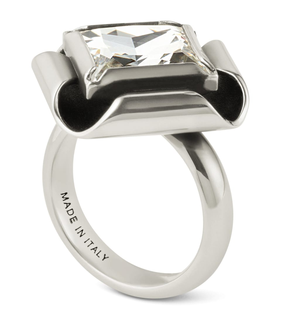 Givenchy Deconstructed Ring Antic Silvery