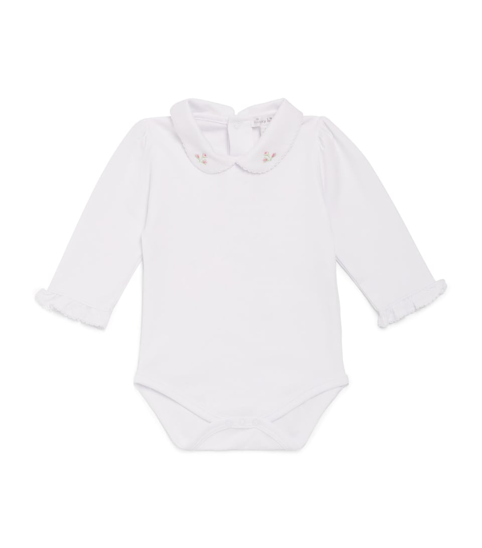 Pima Cotton Bouquets Bodysuit (0-18 Months)