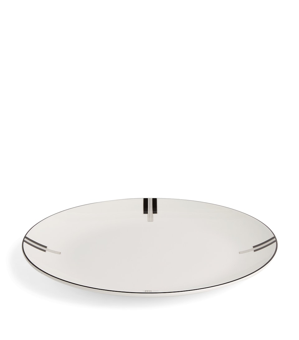 Wedgwood x Vera Wang Luxe Graphite Plate (28cm) White
