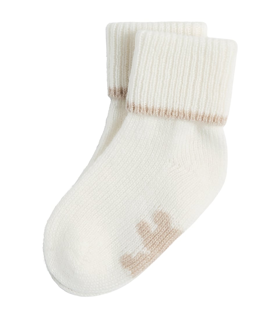 Brunello Cucinelli Kids Cashmere Bernie Socks (6-24 Months)
