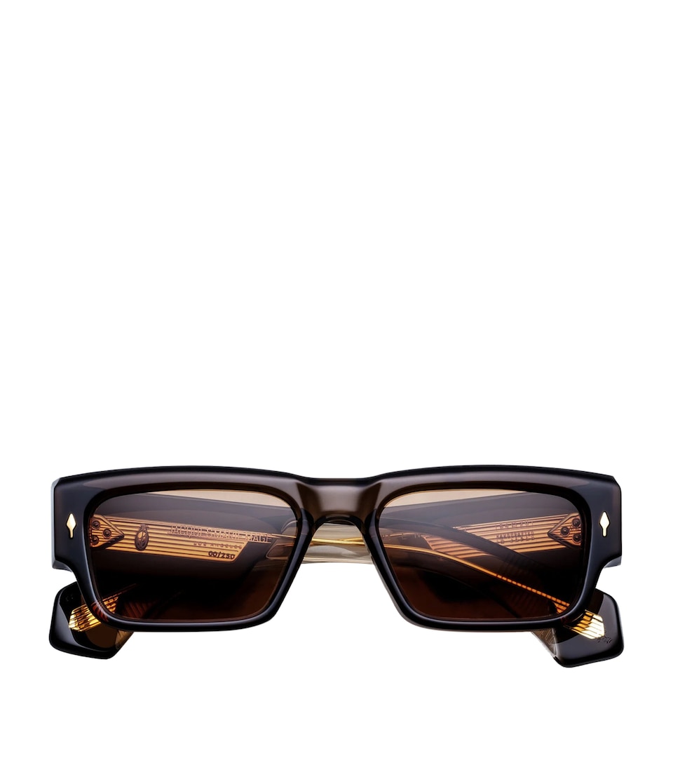 Jacques Marie Mage Engel Rectangular Sunglasses London
