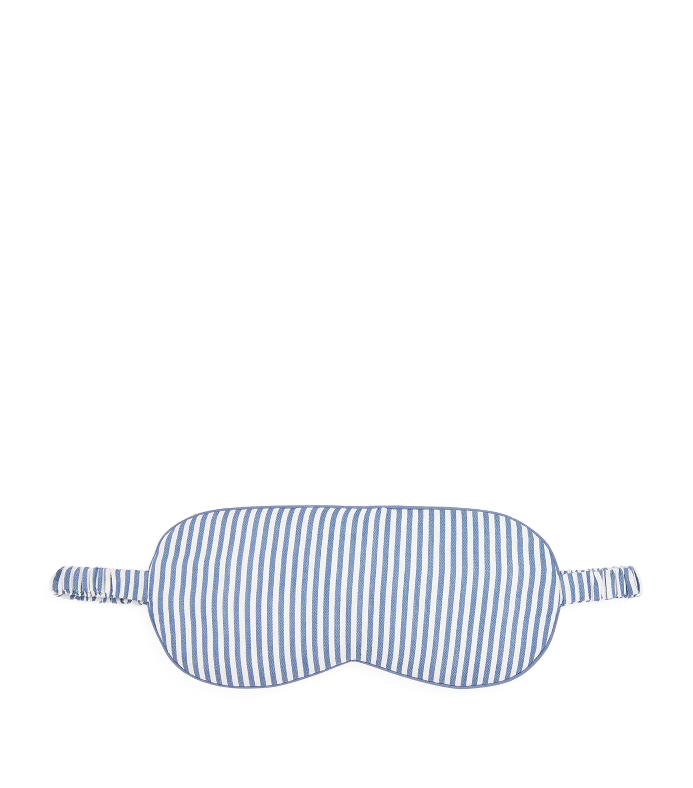 Cotton Striped Sleep Mask