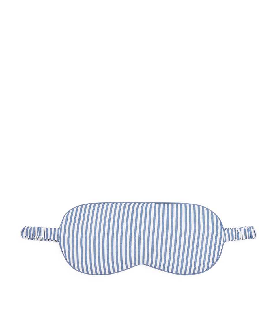 Cotton Striped Sleep Mask