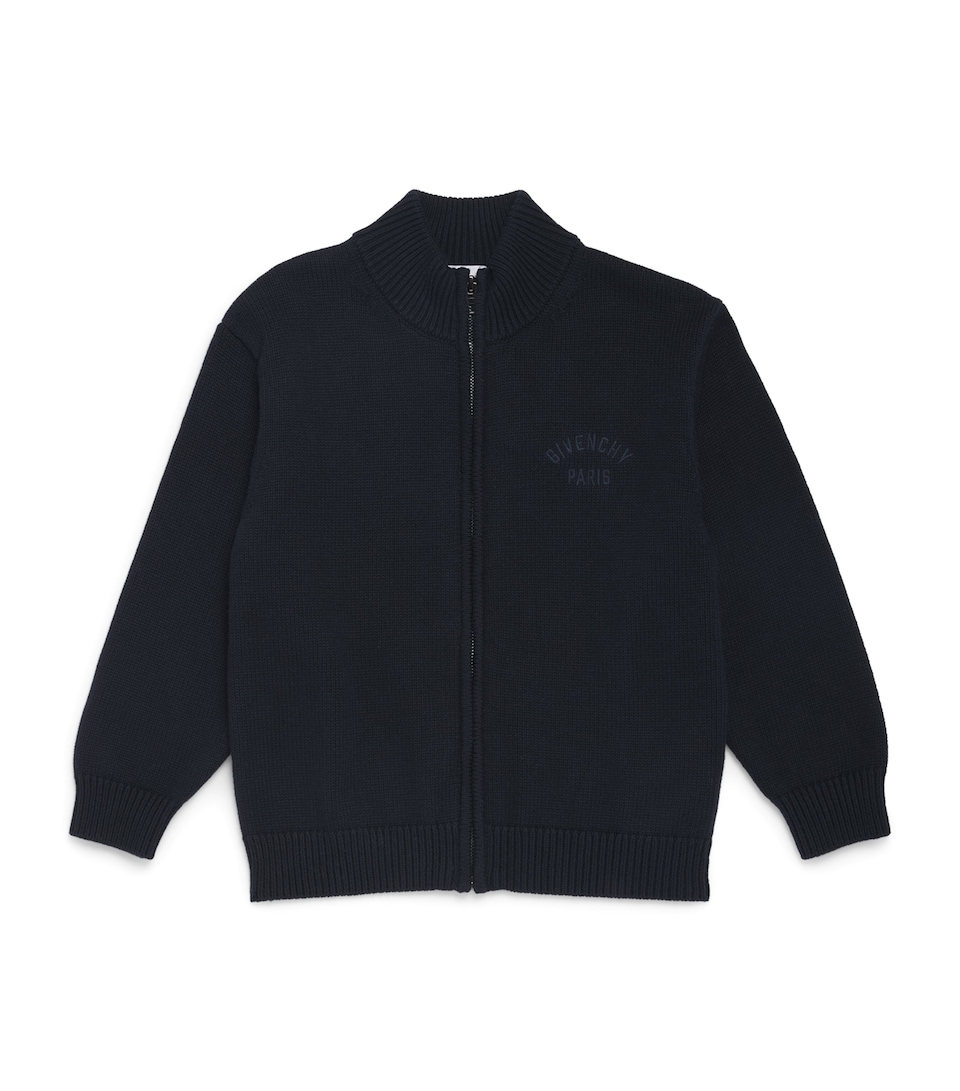 Givenchy Kids Knitted Zip-Up Cardigan (5-12+ Years)