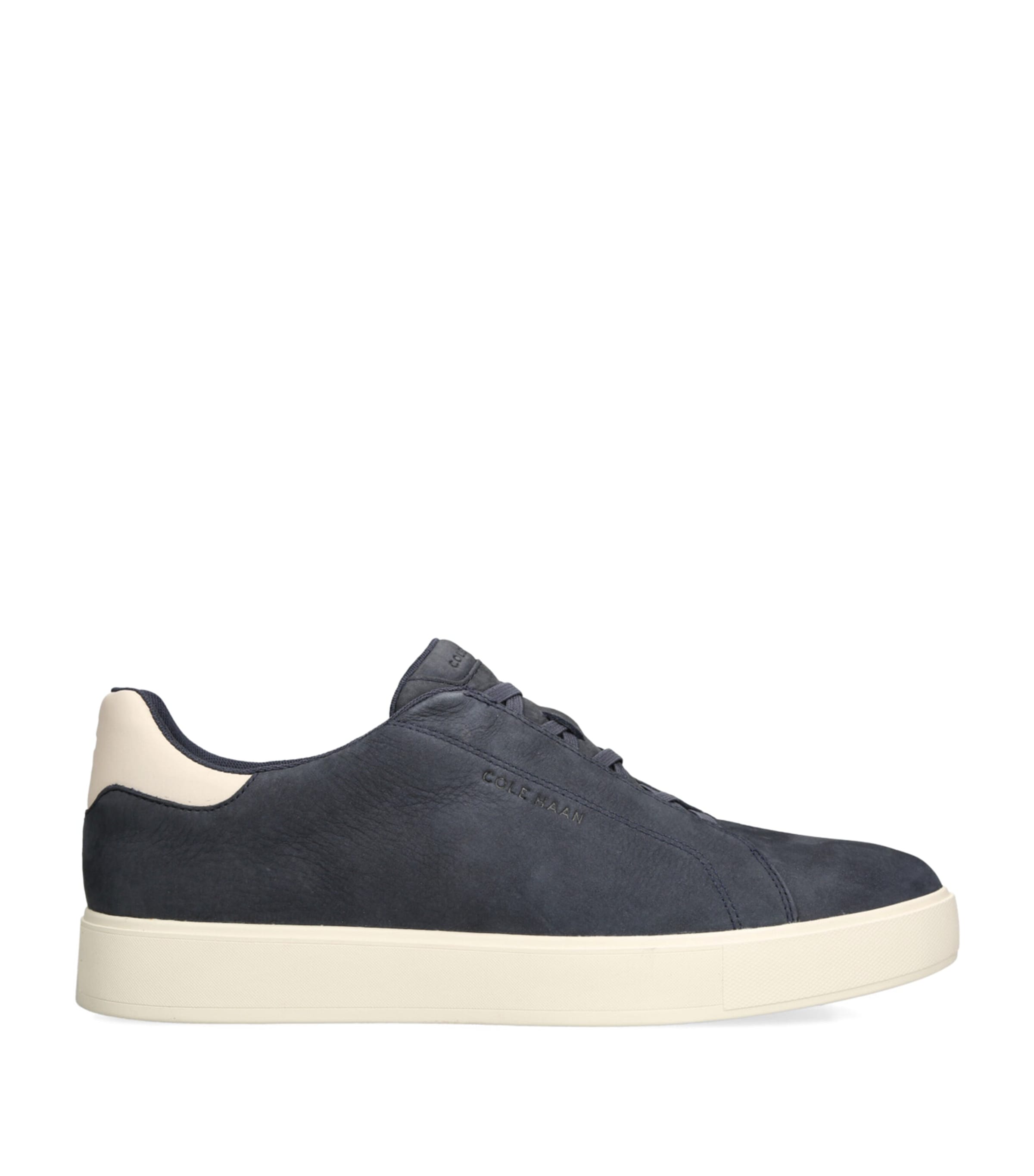 Cole Haan Suede GrandPrø Low-Top Sneakers Navy