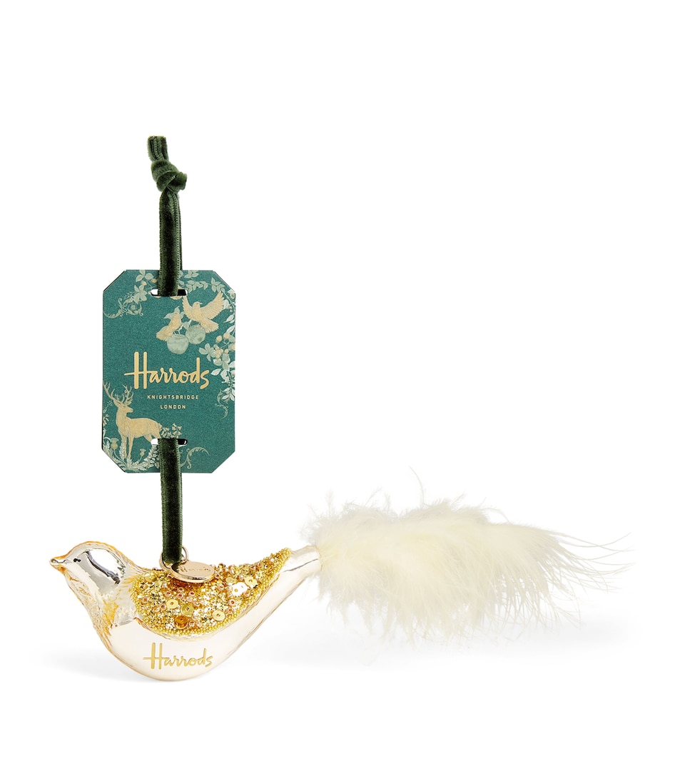 Embellished Bird Tree Decoration