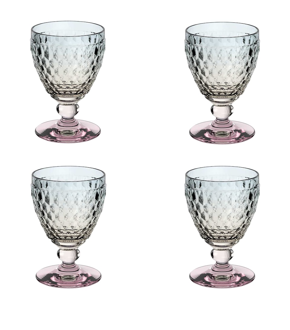Set of 4 Boston Pearl White Wine Glasses (125ml)