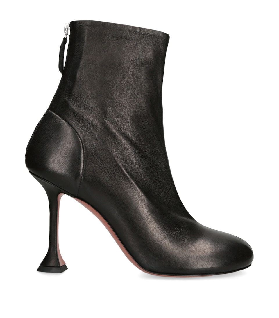 Leather Iris Ankle Boots 95