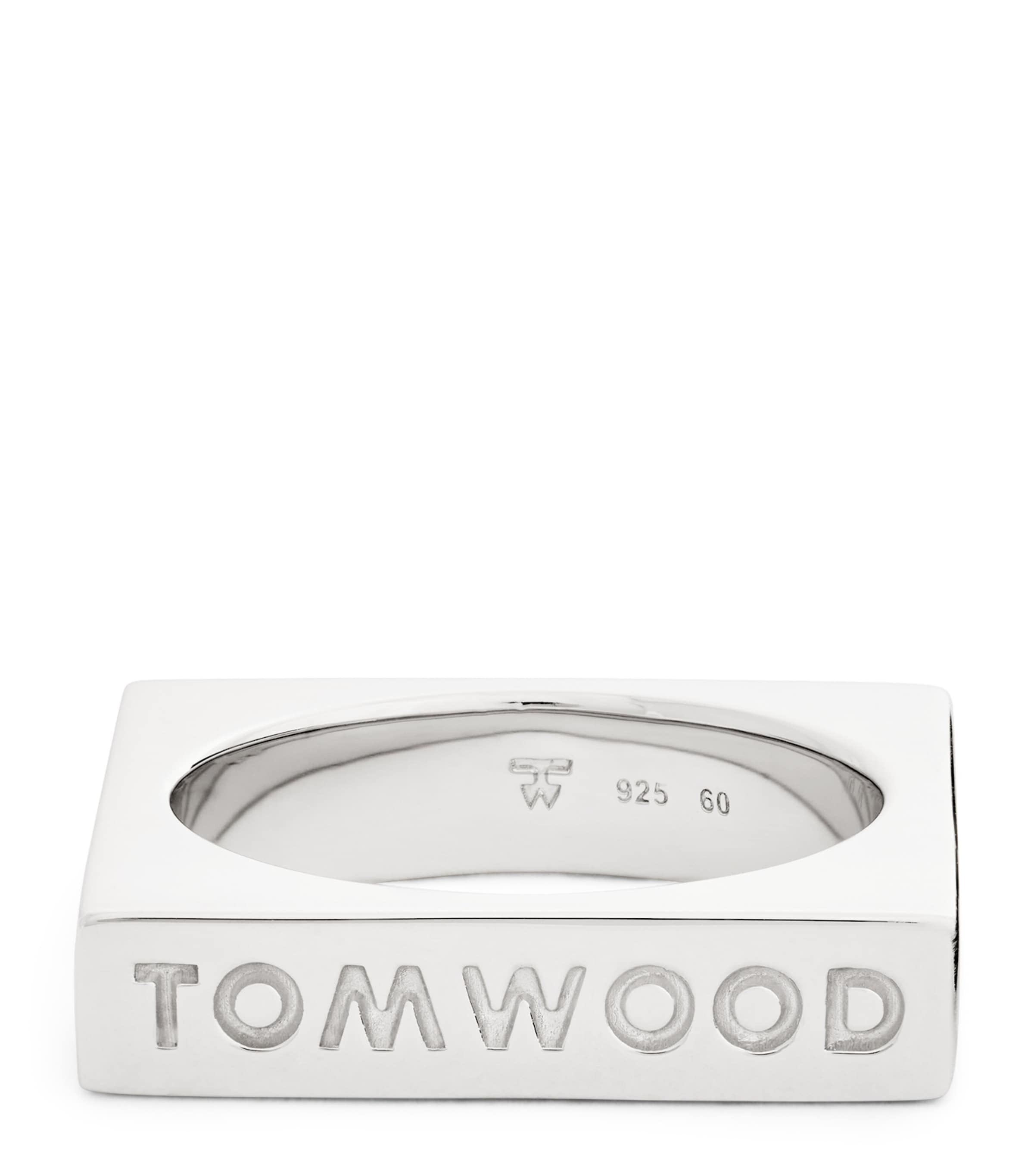 Tom Wood Sterling Silver Square Ring